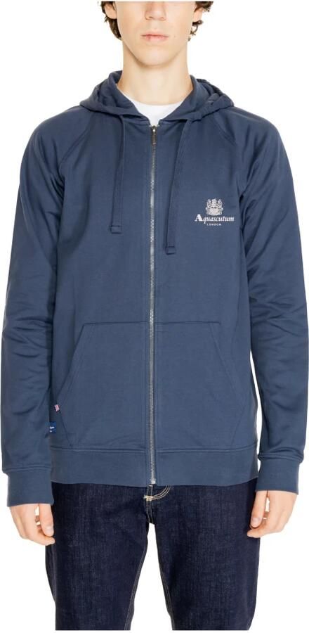 Aquascutum Sweater ACTIVE COTTON FULL ZIP HOODIE FLEECE AA_SS23_SW006 - Foto 2