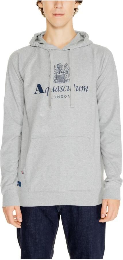 Aquascutum Sweater ACTIVE COTTON BIG LOGO HOODIE FLEECE AA_SS23_SW005 - Foto 3