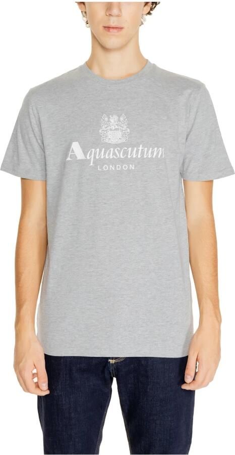 Aquascutum Polo Shirt Lange Mouw ACTIVE COTTON LOGO T-SHIRT AA_SS23_TS002 - Foto 2
