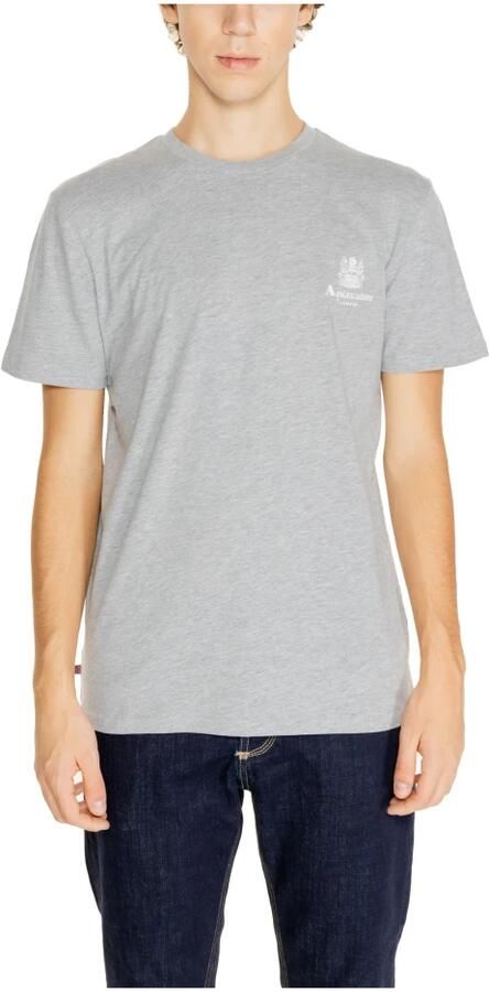 Aquascutum Polo Shirt Lange Mouw ACTIVE COTTON SMALL LOGO T-SHIRT AA_SS23_TS004 - Foto 3