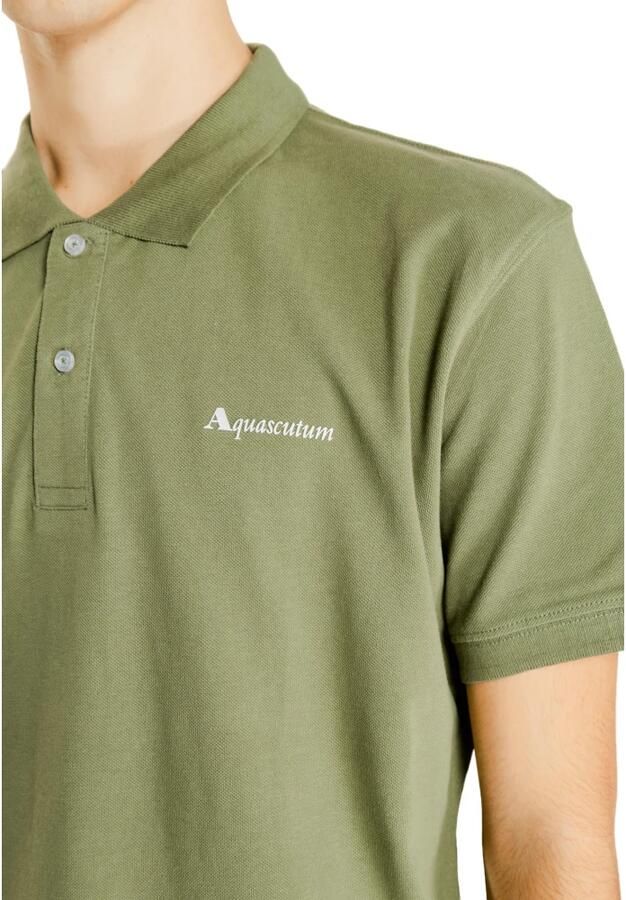 Aquascutum Polo Shirt Korte Mouw ACTIVE COTTON POLO AA_SS23_PO001