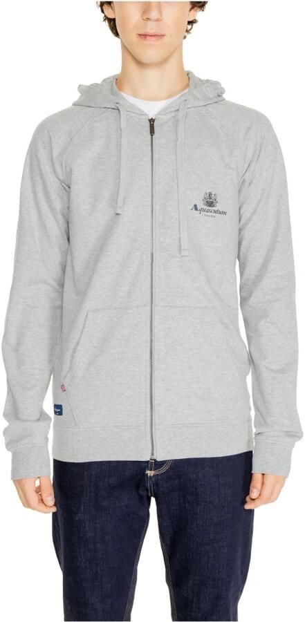 Aquascutum Sweater ACTIVE COTTON FULL ZIP HOODIE FLEECE AA_SS23_SW006 - Foto 4