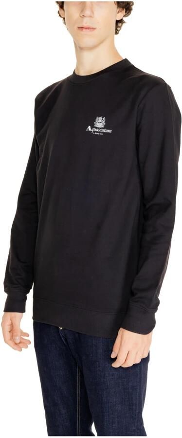 Aquascutum Sweater ACTIVE COTTON SMALL LOGO FLEECE AA_SS23_SW003