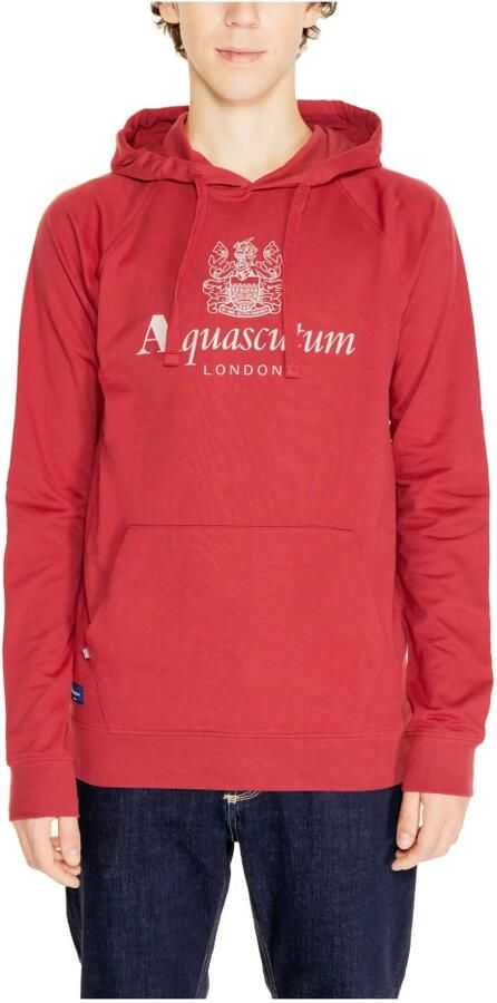 Aquascutum Sweater ACTIVE COTTON BIG LOGO HOODIE FLEECE AA_SS23_SW005 - Foto 3