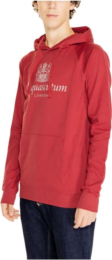 Aquascutum Sweater ACTIVE COTTON BIG LOGO HOODIE FLEECE AA_SS23_SW005 - Foto 2