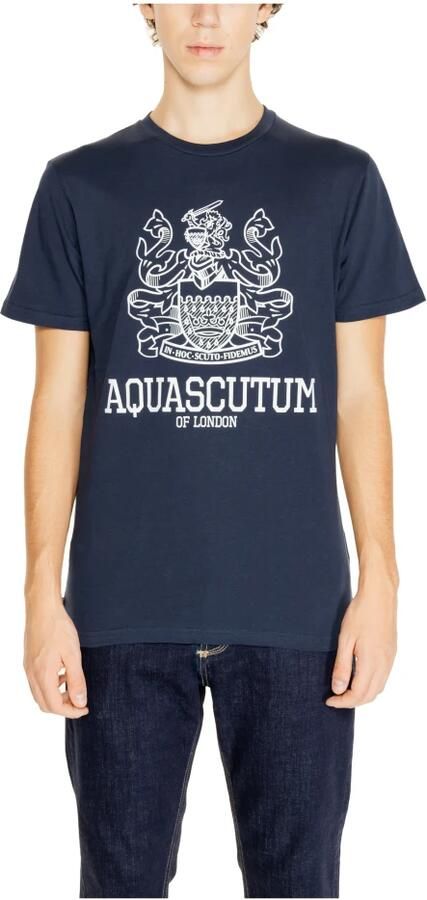 Aquascutum Polo Shirt Lange Mouw ACTIVE COTTON BIG LOGO AA_SS23_TS006 - Foto 4