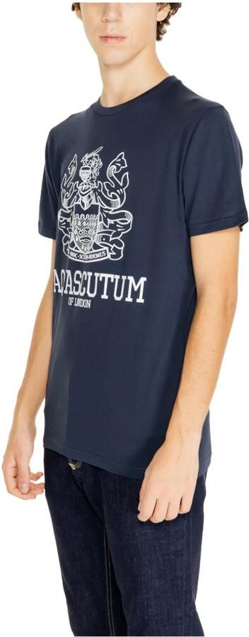 Aquascutum Polo Shirt Lange Mouw ACTIVE COTTON BIG LOGO AA_SS23_TS006 - Foto 3