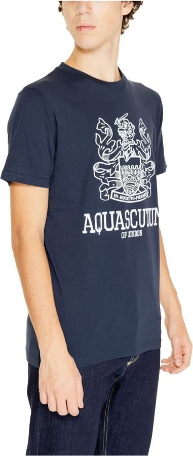 Aquascutum Polo Shirt Lange Mouw ACTIVE COTTON BIG LOGO AA_SS23_TS006 - Foto 2