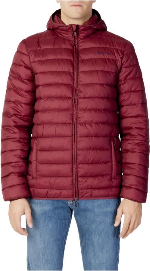 Aquascutum Mannen Herfst Winter Jassen en Mantels Red Heren