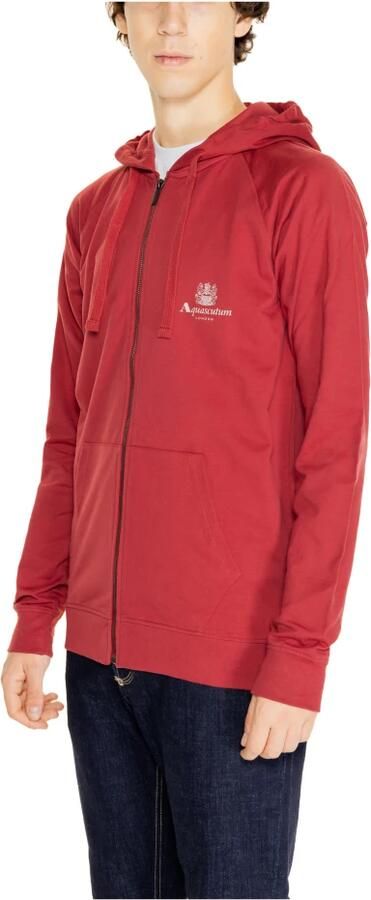 Aquascutum Sweater ACTIVE COTTON FULL ZIP HOODIE FLEECE AA_SS23_SW006 - Foto 2
