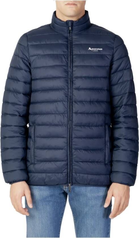 Aquascutum mannen & Blauwe jas Blauw Heren