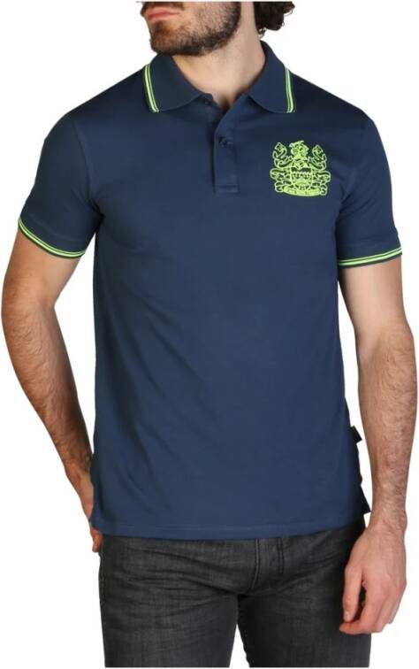 Aquascutum Heren Polo Shirt Lente Zomer Collectie Blue Heren