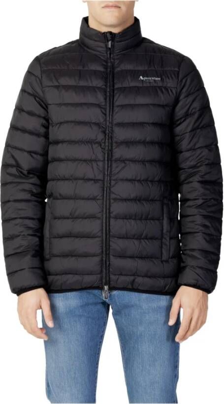Aquascutum Heren Zwart Jack met Turtleneck Zwart Heren
