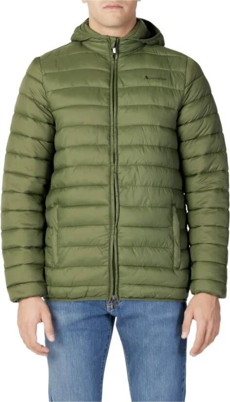 Aquascutum Men& Green Jacket Groen Heren