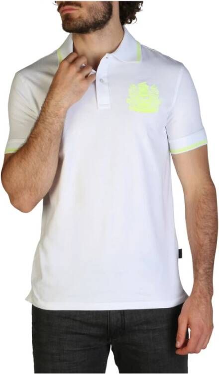 Aquascutum Heren Polo Shirt Lente Zomer Collectie White Heren