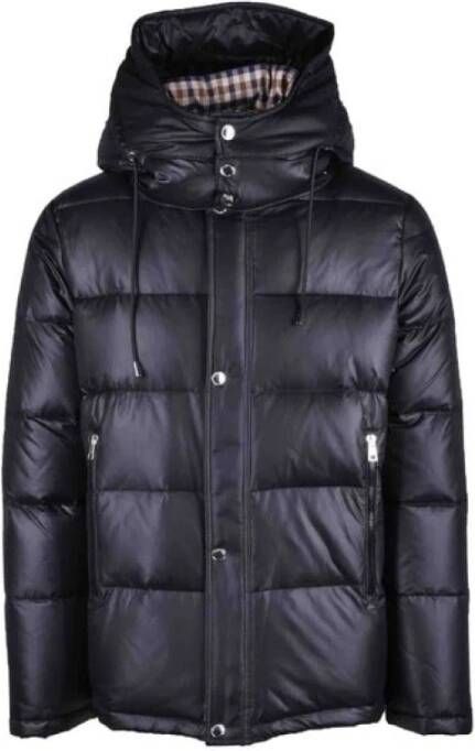 Aquascutum Wind Jackets Zwart Heren