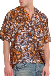 Aries Glycon Hawaiiaans shirt Meerkleurig Heren