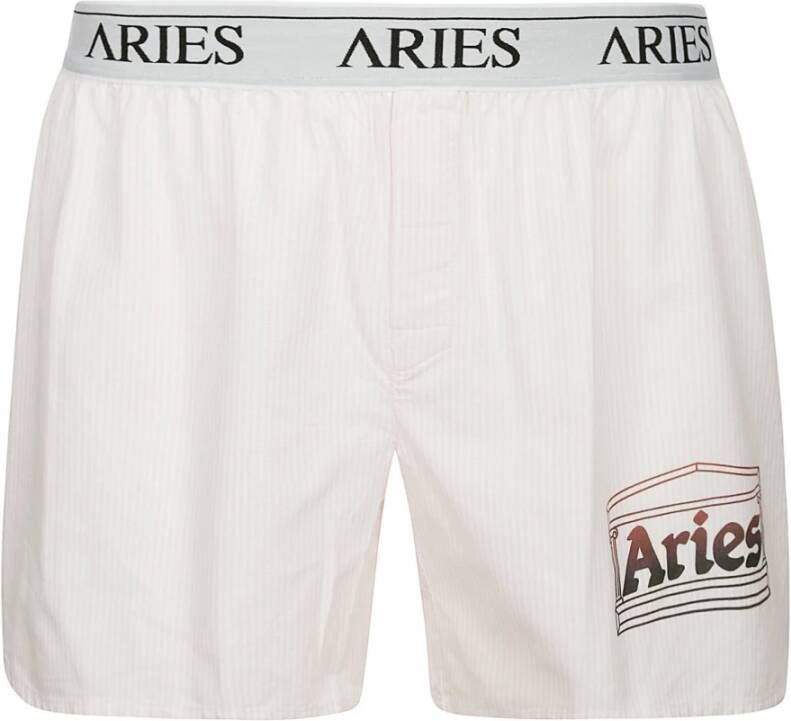 Aries Short Shorts Wit Heren