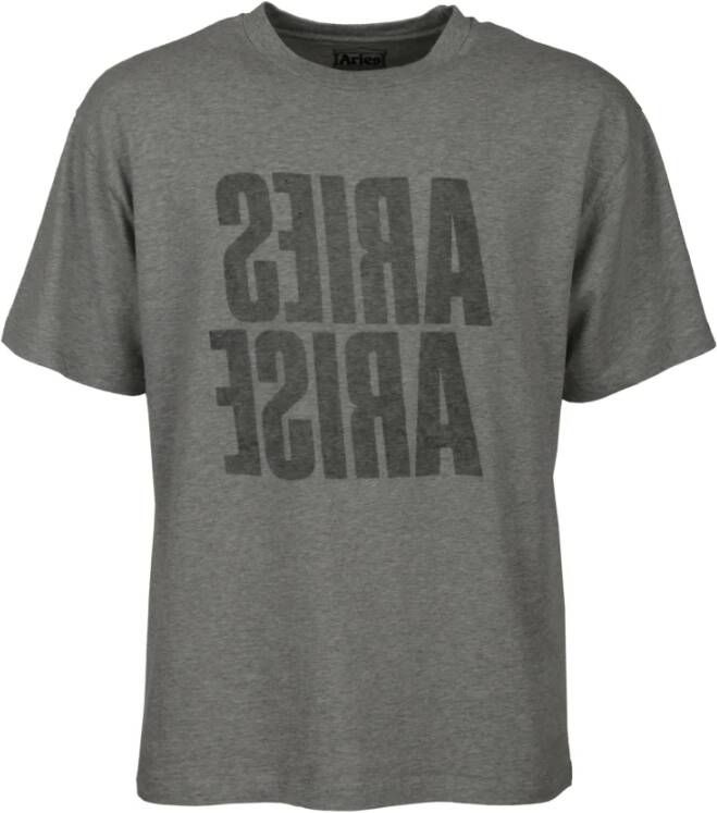 Aries T-shirts Grijs Heren