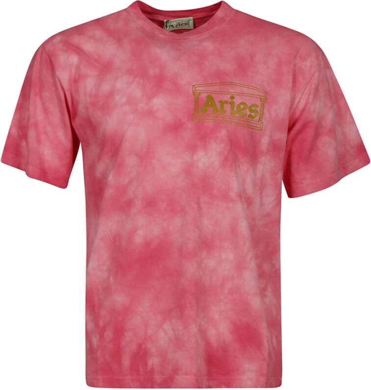 Aries T-shirts Roze Heren