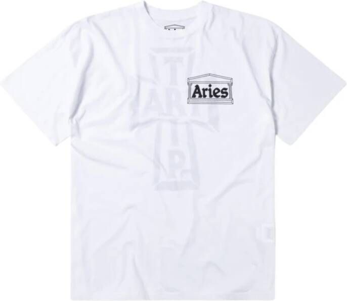 Aries T-shirts White Heren