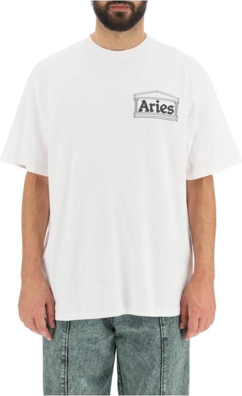 Aries T-shirts Wit Heren