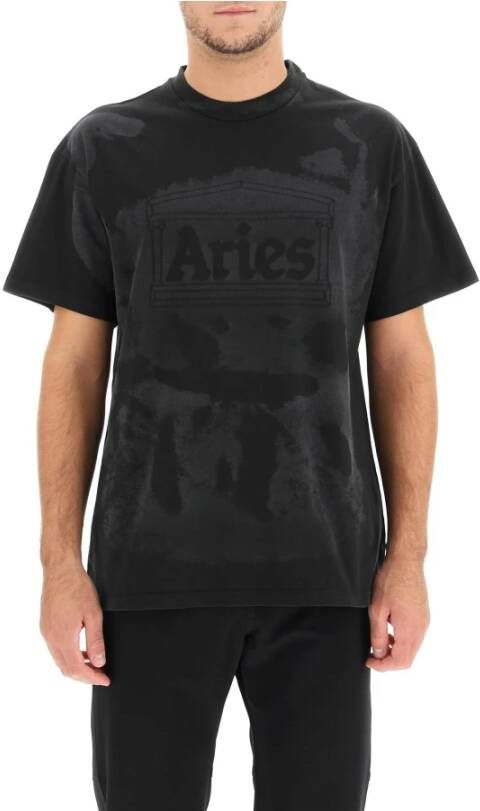 Aries T-shirts Zwart Heren