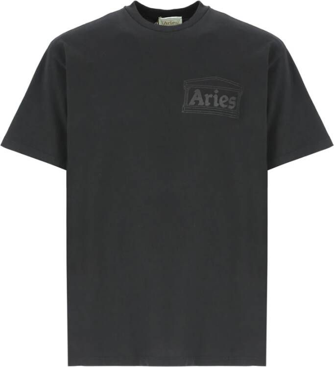 Aries T-Shirts Zwart Heren