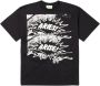 Aries T-Shirts Zwart Heren - Thumbnail 1