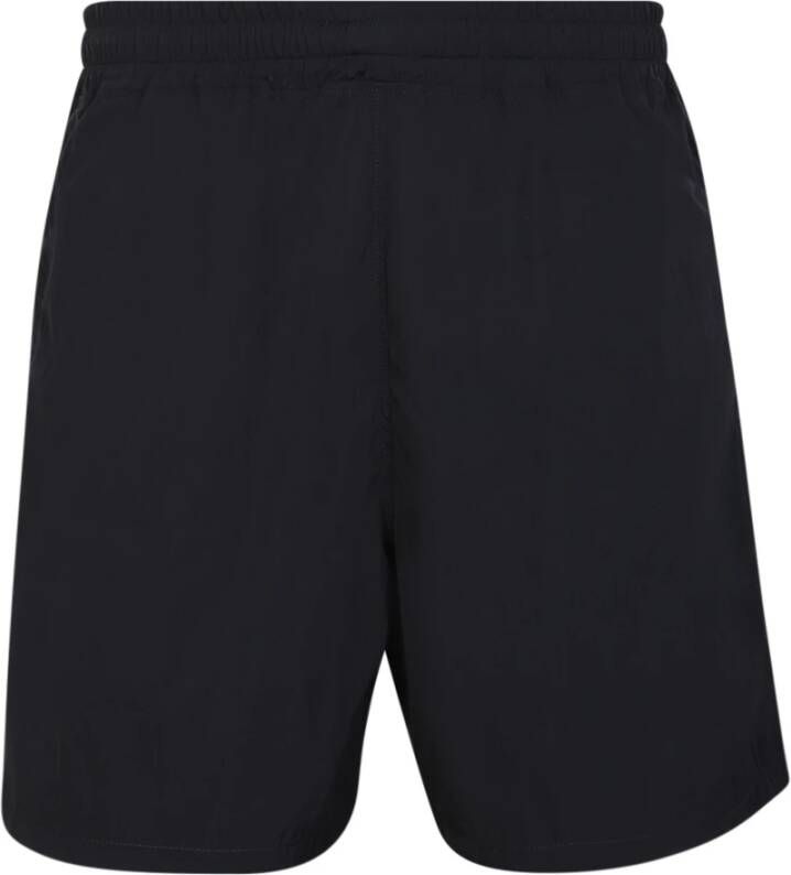 Aries Zwarte Shorts met Logo Print voor Heren Zwart Heren