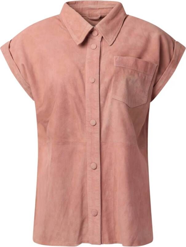 Arma Alter Ego Mia blouse roze W267 Soft Pink Roze Dames