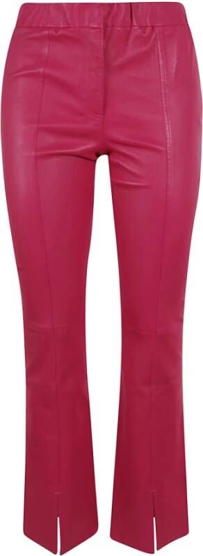Arma Leather Trousers Roze Dames