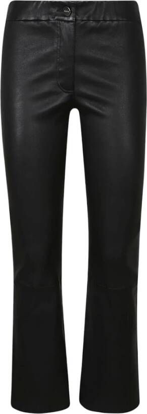 Arma Leather Trousers Zwart Dames