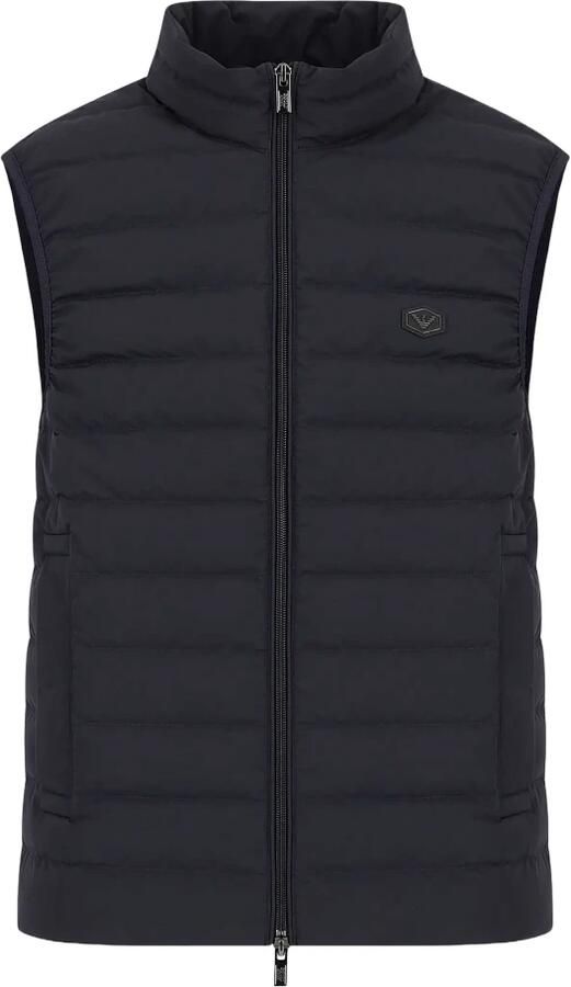 Emporio Armani Polyester Puffer en Parka Jassen Blue Heren - Foto 3
