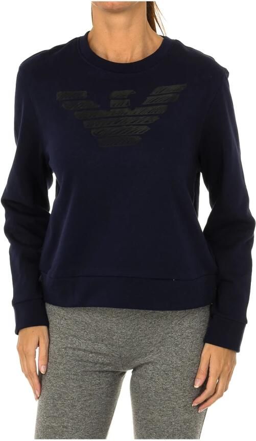 Emporio Armani Lange Mouw Jersey Top Blue Dames - Foto 3