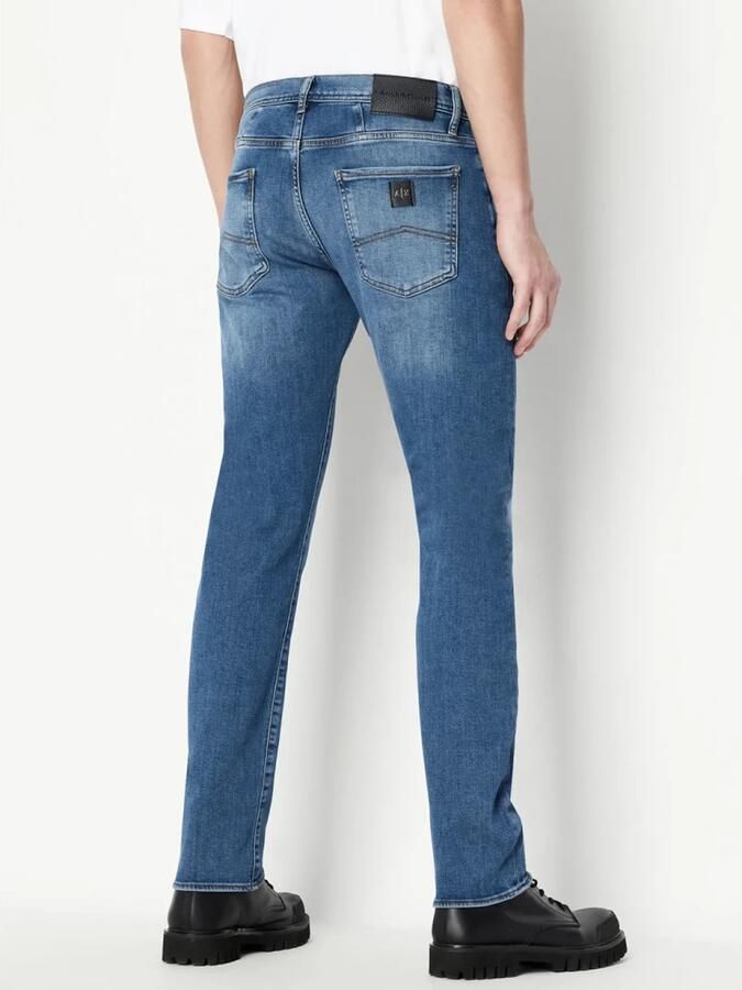 Armani Heren Jeans Blauw Rits en knoopsluiting Blauw Heren - Foto 2