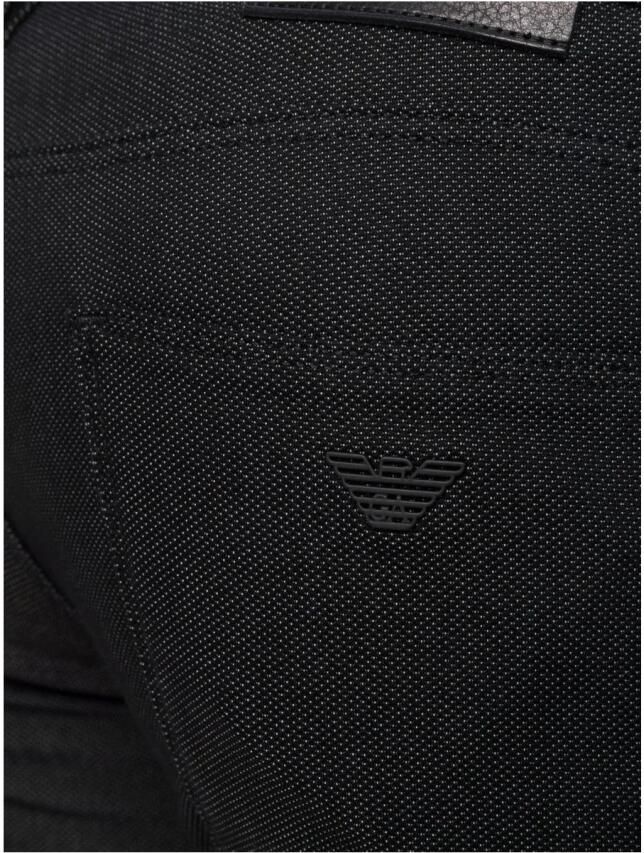 Emporio Armani Regular fit broek in 5-pocketmodel