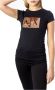 Armani Exchange T-shirt van katoen met labeldetail model 'CARRYOVER' - Thumbnail 1