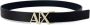 Armani Exchange Blauwe Leren Riem met Gespsluiting Blue Heren - Thumbnail 3