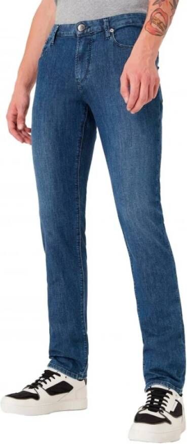 Armani Broek Blauw Heren