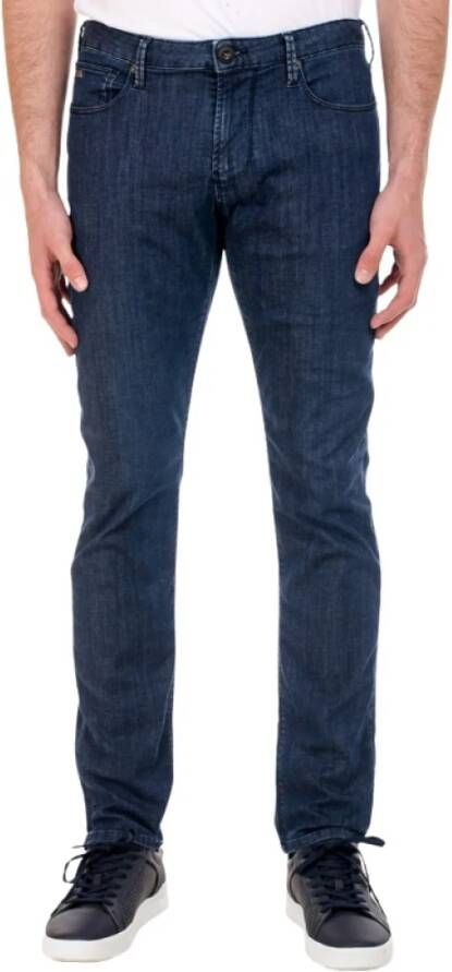 Armani Broek Blauw Heren