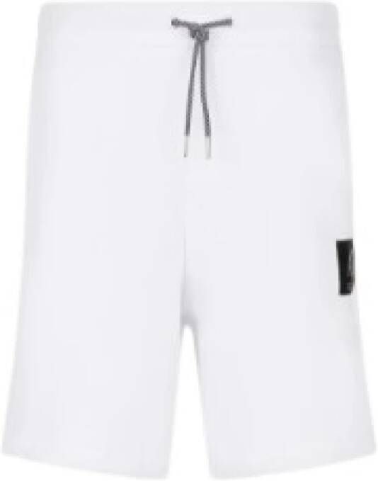 Armani Exchange Casual Shorts White Heren