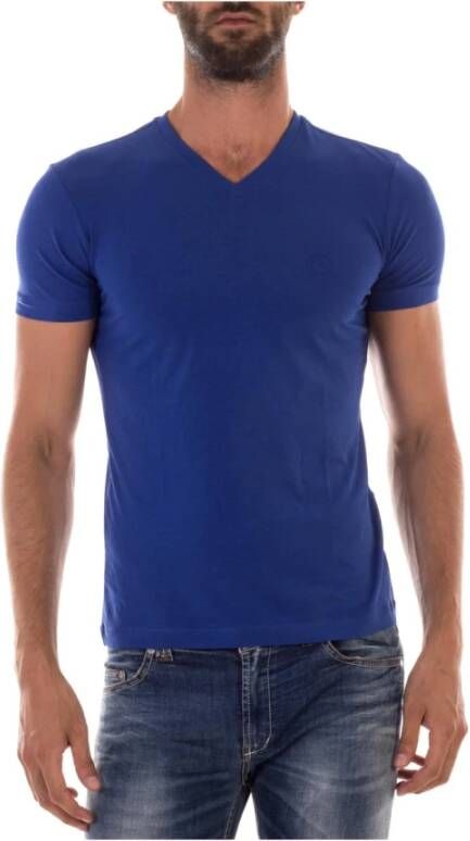 Armani Collezioni t-shirt Blauw Heren