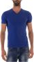 Armani Collezioni t-shirt Blauw Heren - Thumbnail 1