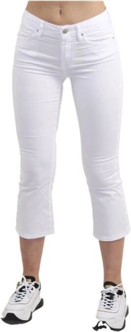 Armani Exchange Jeans 5tasche gewasflare White Dames