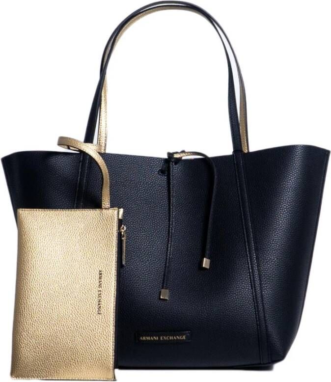 Armani Exchange Zwarte tas voor vrouwen voor lente zomer Black Dames