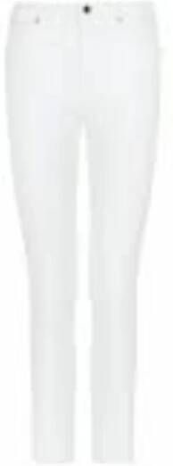 Armani Exchange 5-Zakken Jeans White Dames