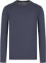 Armani Exchange 8nzm77-zja5z T-shirt met lange mouwen Blauw Heren - Thumbnail 1