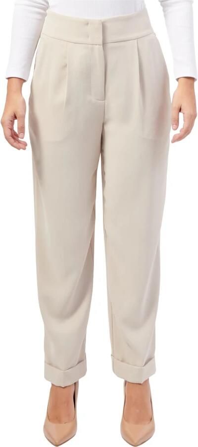 Armani Exchange Elegante Beige Broek Klassieke Stijl Gray Dames - Foto 4