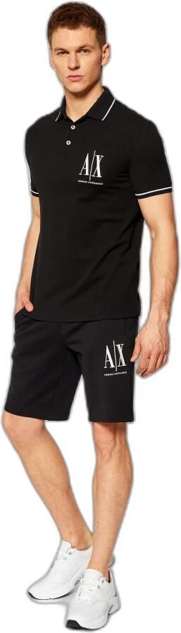 Armani Exchange Heren Bermuda Shorts Lente Zomer Collectie Black Heren - Foto 15